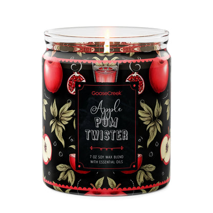 Apple Pom Twister 7oz Single Wick Candle
