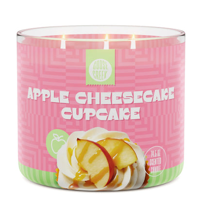 Apple Cheesecake Cupcake 3-Wick Candle