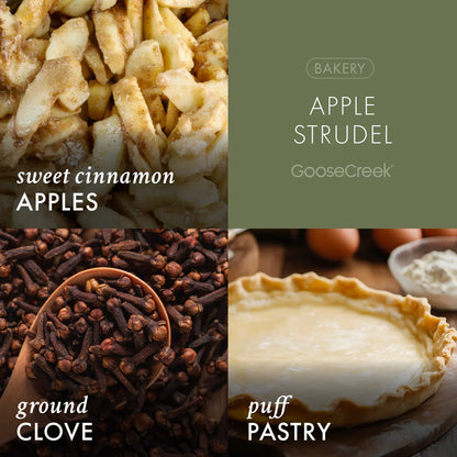 Apple Strudel Austria 3-Wick Candle